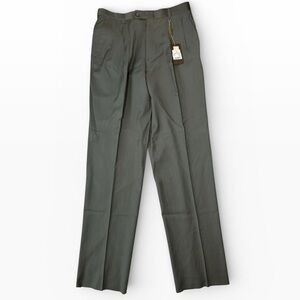 Linea Naturale 100% Wool Pants Made in Italy Size 34 NWT – Moth Damage